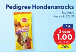 Die Grenze Pedigree Hondensnacks aanbieding