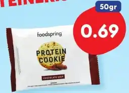Die Grenze foodspring PROTEIN COOKIE aanbieding