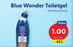 Die Grenze Blue Wonder Toiletgel Desinfecterend aanbieding