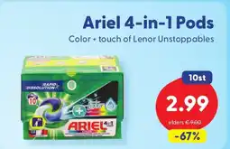 Die Grenze Ariel 4 in 1 Pods aanbieding