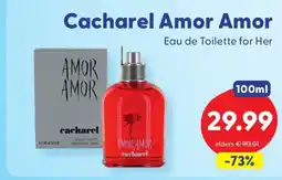 Die Grenze Cacharel Amor Amor aanbieding