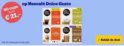 Bol.com Op Nescafé Dolce Gusto aanbieding