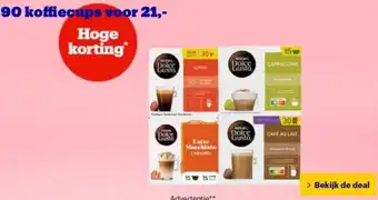 Bol.com Koffiecups aanbieding