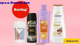 Bol.com Op o.a. Dove en Axe aanbieding