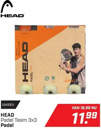 Daka Sport Head Padel Team 3x3 Padel aanbieding