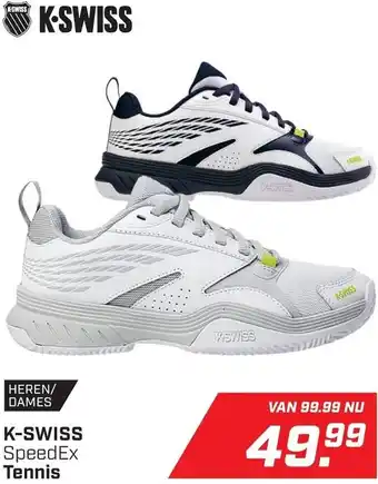 Daka Sport K-swiss SpeedEx Tennis aanbieding