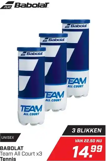 Daka Sport Babolat Team All Court x3 Tennis aanbieding