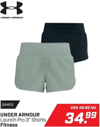 Daka Sport Under Armour UA Launch Pro 3 Shorts Fitness aanbieding