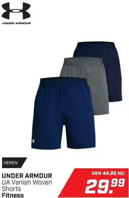 Daka Sport Under Armour UA Vanish Woven Shorts Fitness aanbieding
