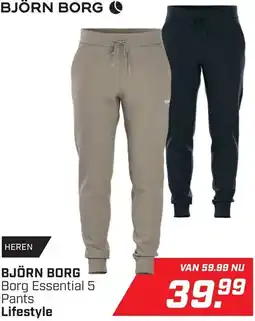 Daka Sport Björn Borg Borg Essential 5 Pants Lifestyle aanbieding
