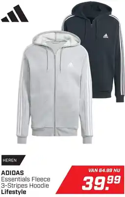 Daka Sport Adidas Essentials Fleece 3-Stripes Hoodie Lifestyle aanbieding