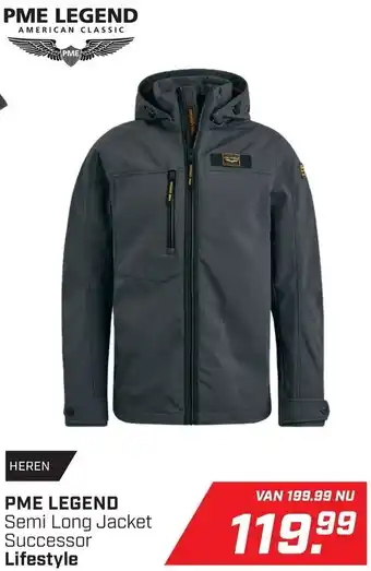 Daka Sport Pme Legend Semi Long Jacket Successor Lifestyle aanbieding