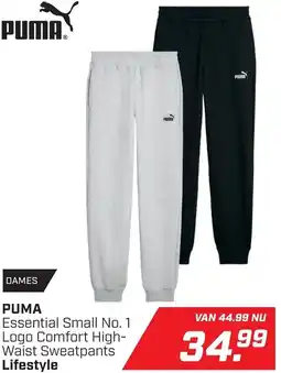 Daka Sport Puma Essential Small No. 1 Logo Comfort High- Waist Sweatpants Lifestyle aanbieding