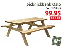 Deka Tuin Picknickbank Oslo aanbieding