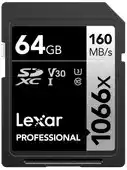 Bol.com Lexar SDXC Professional UHS-I 1066x 64GB aanbieding