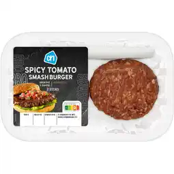 Albert Heijn AH BBQ spicy tomato smashburger aanbieding