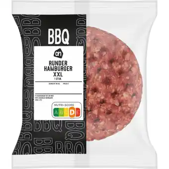 Albert Heijn AH BBQ runderhamburger XXL aanbieding