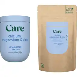 Albert Heijn Care Calcium, magnesium & zink pakket aanbieding