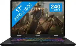 Coolblue MSI Pulse A17 AI+ C3XWGKG-013NL aanbieding