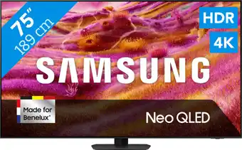 Coolblue Samsung 75 Neo QLED QN90F 4K (2025) aanbieding