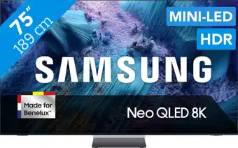 Coolblue Samsung 75 Neo QLED QN990F 8K (2025) aanbieding
