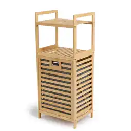 Action Luxe bamboe wasmand aanbieding