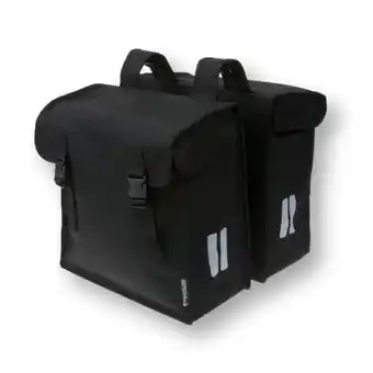 ANWB Basil Dubbele Fietstas Mara-Xxl 47 Liter Zwart aanbieding
