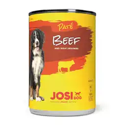 Zooplus JosiDog Paté 12 x 400 g - Rund aanbieding