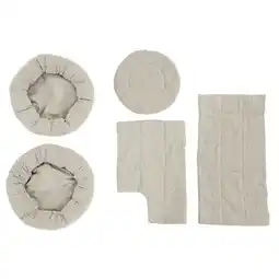 Zooplus Natural Paradise Reserveonderdelen - Magnolia XL Plus Kissen-Set: Graugrün, Kord aanbieding
