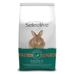 Zooplus 2 x3kg Science Selective 4 + konijnenvoer aanbieding