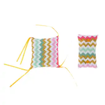 Zooplus TIAKI kattenkruid kussen Zig Zag set van 2 voor katten aanbieding