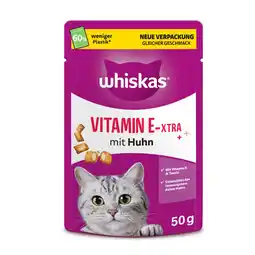 Zooplus Whiskas Vitamine E-Xtra - Sparpaket 6 x 50 g aanbieding
