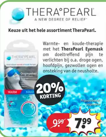 Kruidvat Keuze uit het hele assortiment TheraPearl. aanbieding