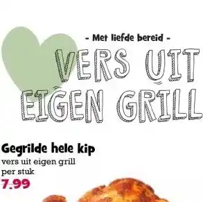 Boon`s Markt Gegrilde hele kip aanbieding