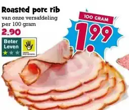 Boon`s Markt Roasted porc rib aanbieding