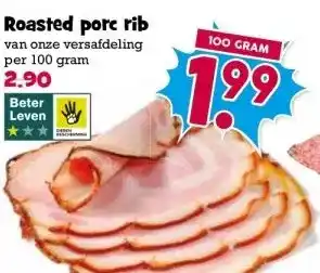 Boon`s Markt Roasted porc rib aanbieding