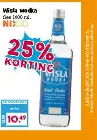 Boon`s Markt Wisla wodka aanbieding