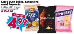Boon`s Markt Lay's Oven Baked. Sensations en/of Popworks aanbieding