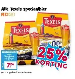 Boon`s Markt Alle Texels speciaalbier aanbieding