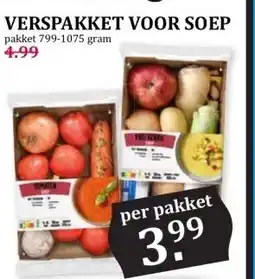 Boon`s Markt VERSPAKKET VOOR SOEP aanbieding