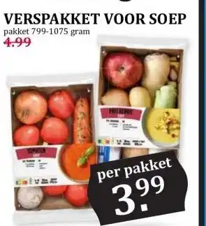 Boon`s Markt VERSPAKKET VOOR SOEP aanbieding