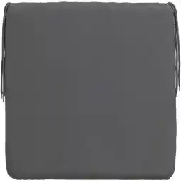 Leen Bakker Zitkussen voor kuipstoel - antraciet - 5x43x45 cm - Leen Bakker aanbieding