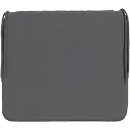 Leen Bakker Zitkussen voor kuipstoel - antraciet - 2x42x36 cm - Leen Bakker aanbieding