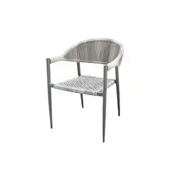 Praxis Central Park tuinstoel Collioure aluminiuim/wicker 60x56,5x78cm aanbieding