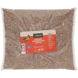 Welkoop Welkoop Gepelde Zonnebloempitten - Onkruidvrij - Tuinvogelvoer - 2kg aanbieding