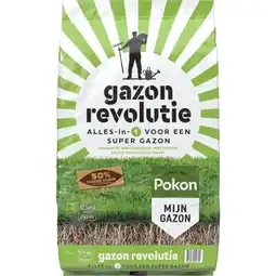 Welkoop Pokon Gazonrevolutie Alles-in-1 - Gazonmest - 250 m² - 12,5kg aanbieding