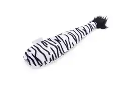 Welkoop Beeztees Zebrastaart Jungle - Kattenspeeltje - Zwart Wit aanbieding