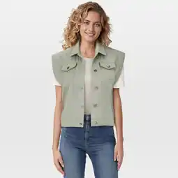 Welkoop VELESTE Julie - Gilet - Groen aanbieding