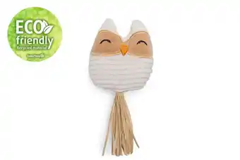 Welkoop Beeztees Uil Pippa - Kattenspeeltje - Bruin Beige aanbieding