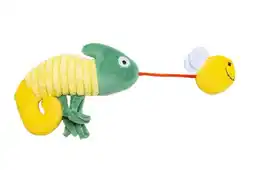 Welkoop Beeztees Kameleon Jungle - Kattenspeeltje - Geel aanbieding